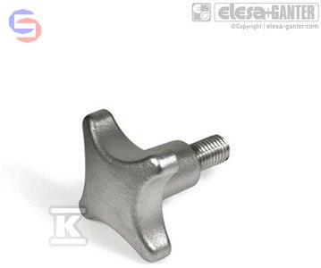 GN 6335.5-ES-40-M8-30 POKRĘTŁO GWIAŹD ELESA+GANTER