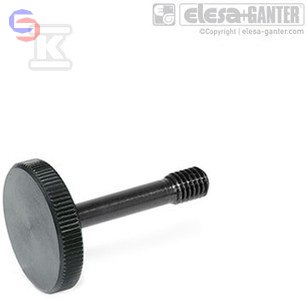 GN 653.2-M5-18-ST ŚRUBA RADEŁKOWANA ELESA+GANTER
