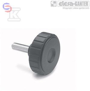 MBT.55 P-M10X20-SOFT POKRĘTŁO CHW. ROW ELESA+GANTER