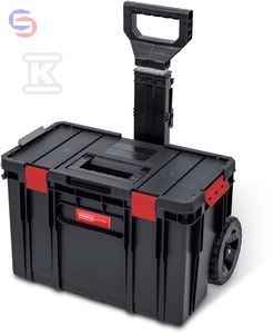 MODECO EXPERT Skrzynka narzędziowa 38L z kółkami i przegrodą