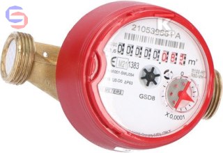 BMETERS GSD8-I Wodomierz jednostrumieniowy DN15 Q3=1,6