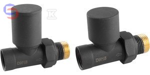 ZESTAW GRZEJNIKOWY.DEKOR.PROSTY,ANTRACYT FERRO