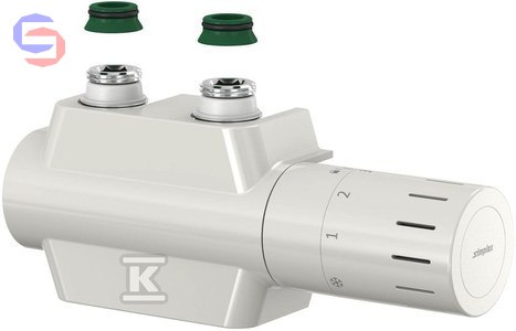 FLAMCO VARIODESIGN Zestaw termostatyczny 3/4" biały M30x1,5