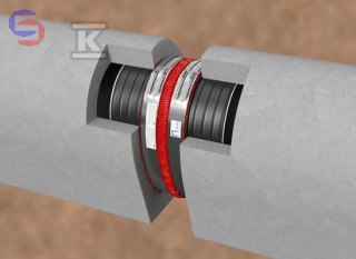 FUNKE BI-Adapter 200/300 Profil Jajowy/Jajowy do Rur Kanalizacyjnych