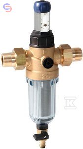 SYR RATIO START DFR Filtr DN20 z reduktorem ciśnienia i płukaniem wstecznym