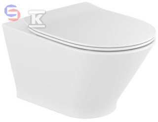 ROCA GAP ROUND Miska WC wisząca 410x590x28mm 27.5kg