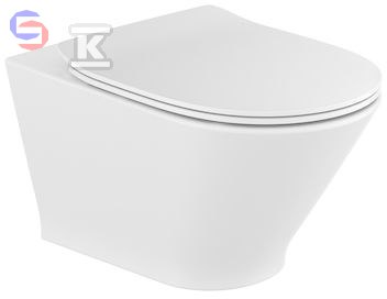 ROCA GAP ROUND Miska WC wisząca 410x590x28mm 27.5kg