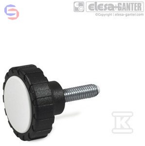 GN 653.2-M8-42-NI ŚRUBA RADEŁKOWANA ELESA+GANTER