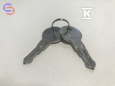 GRAS Kluczyk patentowy metalowy 005 2 sztuki 0,01kg