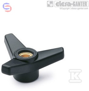 VB.639/130 FP-M16 POKRĘTŁO TRÓJRAMIEN ELESA+GANTER