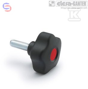 VCT.53 P-M10X30-SOFT-C6 POKRĘTŁO ELESA+GANTER