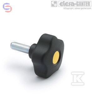 VCT.53 P-M8X16-SOFT-C4 POKRĘTŁO ELESA+GANTER