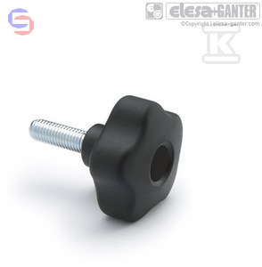 VCT.53 P-M8X20-SOFT-C9 POKRĘTŁO ELESA+GANTER
