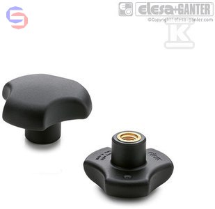 VTT.32-B-M6 POKRĘTŁO PEŁNE ELESA+GANTER