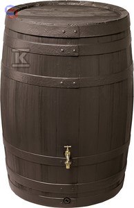 ZB.NA DESZCZ.NAZ. BARRICA 420L,BRĄZOWY GRAF