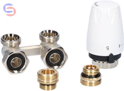 IMI HEIMEIER Vekotrim Zestaw termostatyczny kątowy G3/4-1/2 DX M30x1,5