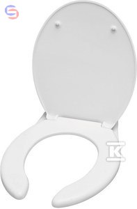 CERSANIT ETIUDA Deska sedesowa duroplast dla niepełnosprawnych 455x384x44mm