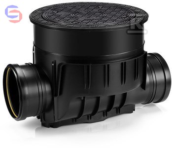 KARMAT Kineta z zasuwą burzową DN160 0.41x0.41x0.67m 6.25kg