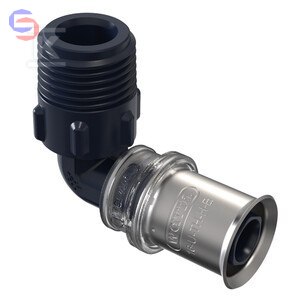 Wavin K5 Kolano GZ C/Z Woda PN10 25mm 3/4" X90