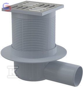 ALCA Kratka ściekowa 105x105x50mm Syfon Smart APV31