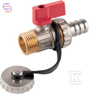 KUREK KULOWY SPUSTOWY GZ3/8",F-COMFORT FERRO