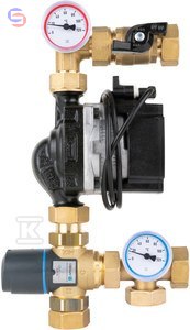 AFRISO BTU501 Moduł mieszający z pompą Grundfos UPM3 ATM 56
