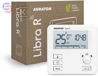 AURATON Libra R Bezprzewodowy Nadajnik Tygodniowy 0,2kg