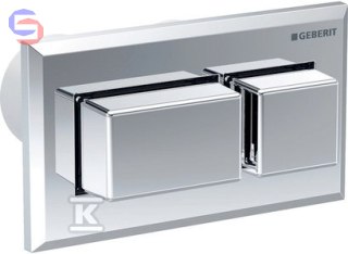 PNEUM.PRZYC.WC PODTYNK.SIGMA 8CM CHR GEBERIT