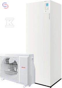 ATLANTIC EXTENSA AI DUO R32 8 kW Pompa ciepła powietrzna split 1-fazowa 230V z CWU 190l Cozytouch