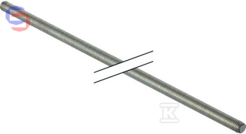 Geberit Pręt gwintowany M10 2.0m HDPE Pluvia