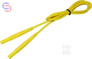 SONEL Przewód pomiarowy 1,2m żółty wtyk bananowy WAPRZ1X2YEBB