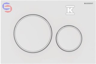 Geberit Sigma20 Przycisk spłukujący biały mat 0.385kg
