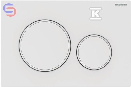 Geberit Sigma20 Przycisk spłukujący biały mat 0.385kg
