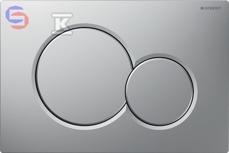 Geberit Sigma01 Przycisk spłukujący chrom mat 0.298x0.172x0.046m