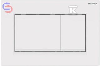 Geberit Sigma30 Przycisk spłukujący przedni biały mat 46x172x298mm 0,41kg