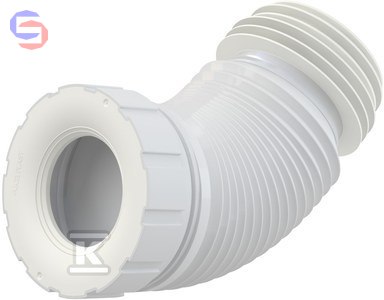 ALCA Przyłącze elastyczne WC A97SN 120x120x200mm 0,42kg