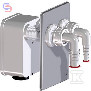 HL Przyłącze HL4000.2 podwójne do syfonu 0.08x0.08x0.15m 0.35kg