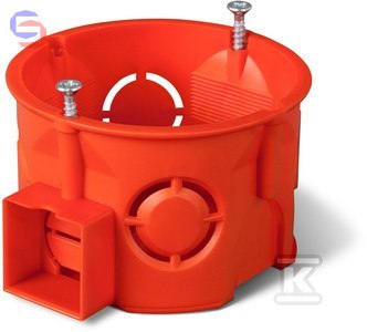 ONNLINE PUSZ.PRO PK-60F Puszka podtynkowa 44x67x70mm czerwona IP20