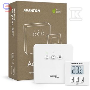 AURATON Aquila SET Dobowy Bezprzewodowy Regulator Temperatury 0.48kg
