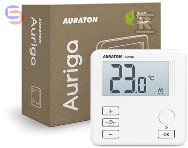 AURATON Auriga EKO Regulator temperatury dobowy przewodowy 0,22kg