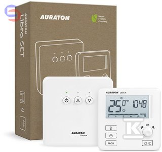 AURATON Libra SET EKO Regulator tygodniowy bezprzewodowy 0.54kg