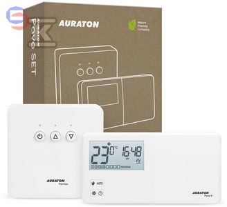AURATON Pavo SET EKO - Regulator temperatury tygodniowy bezprzewodowy 0,64kg