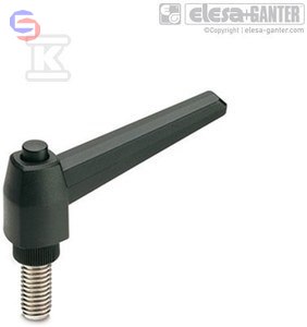 RĘKOJEŚĆ NASTAWNA MRX.80-SST-P-M8X30 ELESA+GANTER
