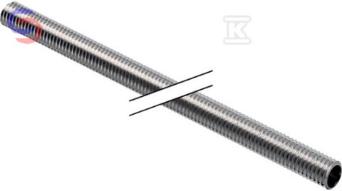 Geberit Rura stalowa gwintowana GZ 1/2" L=200cm HDPE