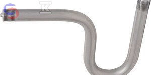 AFRISO Rurka syfonowa U-rurka 2x G1/2" PN25 0,27m stal