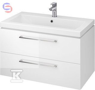 CERSANIT LARA COMO 80 BI Szafka podumywalkowa + Umywalka 79x46x45cm