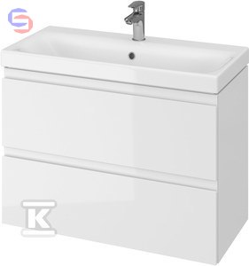 CERSANIT MODUO SLIM 80 Szafka podumywalkowa biała 80x62x38cm