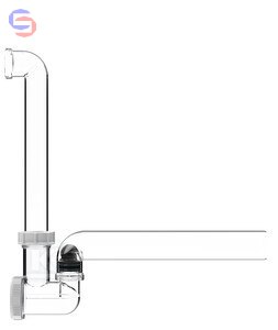 HL Syfon do skroplin HL136T DN40 poziomy 5/4" fi12-18mm