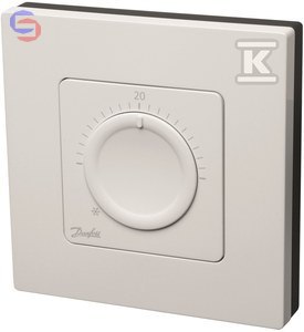 TERMOSTAT ICON DIAL 230V NAT. 86X86 DANFOSS