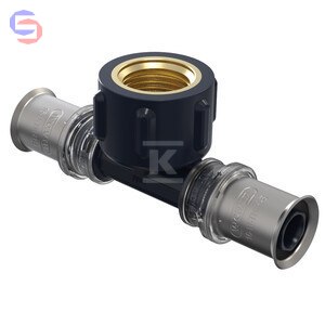 Wavin Tigris Trójnik GW K5 C/Z Woda PN10 16x1/2"